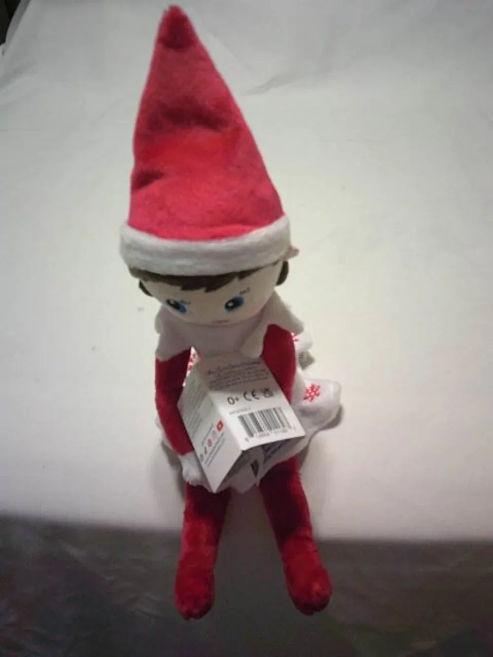 NEW ELF ON THE SHELF PLUSHEE PAL GIRL DOLL SNUGGLER 13.5